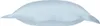 A light blue pillow on a white background. Produktbild-Vorschau
