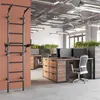 Sprossenwand ClimbMaxx M9 inkl. Dip-Station Schwarz Produktbild-Vorschau 3