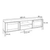 TV-Schrank VIENNA 3D mit Wiener Flechtwerk schwarz Produktbild-Vorschau 6