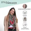 styleBREAKER Damen Schal mit Leo Muster und farbigem Produktbild-Vorschau 4