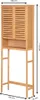 Waschmaschinenschrank aus Bambus Badschrank über Produktbild-Vorschau 6