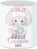 Stolze Große Cousine 2024 Spardose Family Produktbild-Vorschau 1