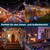 Lichterkette 100M 800 LEDs Bunt Wasserdicht 8 Lichtmodi für Produktbild-Vorschau 5
