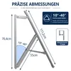 Držiak na solárne panely pre balkón, s hákom na zábradlie, Náhľad obrázku produktu 5