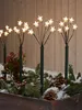 LED Stäbe Motiv Sterne, 30 LED warmweiß, Garten Deko Außen Produktbild-Vorschau 1