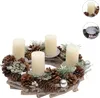 Adventskranz HWC-M15, Adventsgesteck Tischkranz Produktbild-Vorschau 8