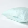 HOMESCAPES Kopfkissenbezug, Fadendichte 330, Hellblau, 60 x Produktbild-Vorschau 3