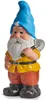 Ibergarden Gartenzwerg Figur - blaue Mutze - 24,5 cm Produktbild-Vorschau 2