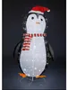 XXL LED Pinguin / Weihnachtsmann 180CM 200 LEDs IP44 für innen und außen Produktbild-Vorschau