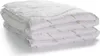 A folded white duvet is shown on a white background. Produktbild-Vorschau