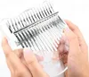 Kalimba - Afrikanisches Instrument - 17 Tasten - Acryl - Produktbild-Vorschau 2