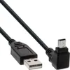 InLine® Cavo USB 2.0 Mini, Am/ Mini Bm(5pol.), Angolato v/ Anteprima dell’immagine prodotto 1