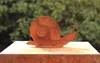 Edelrost Gartenfigur Schnecke rostige Gartendekoration aus Produktbild-Vorschau 2