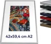Hochwertiger Metallrahmen 42x59,4 cm A2, Schwarze Farbe für Produktbild-Vorschau 1