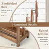 Handtuchständer, Handtuchhalter Stehend mit Stangen, Produktbild-Vorschau 4