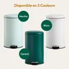 CASABEL Poubelle Cuisine 30L - 100% Acier Inoxydable, Voir les images du produit 8