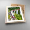 Gerahmtes Poster - Rahmen in heller Eiche - Viadukt Produktbild-Vorschau 3