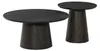Beistelltisch Novero Espresso 50 x 50 x 46 cm Braun Eiche Produktbild-Vorschau 2