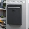 Theo&Cleo Briefkasten mit Zahlenschloss, anthrazit, Produktbild-Vorschau 6
