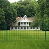 vidaXL Metallzaun Stahl Grün : Größe - 20x1m/76x63mm Produktbild-Vorschau 2