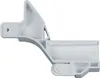 A white plastic component is isolated on a white background. Produktbild-Vorschau