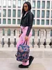 Rovicky Reiserucksack für Damen Pekama Blau Rosa One size Produktbild-Vorschau 2