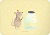 Mr. & Mrs. Panda magnet Maus Sterne - Gelb Pastell - Produktbild-Vorschau 1
