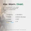 Spectrum E27 LED Lampe 6,8W 1450lm 3000K Warmweiß 230V 3 Produktbild-Vorschau 3