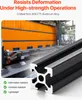 SucceBuy 4 STK 47,2 pollici (1200 mm) Scanalatura a T 2020 Anteprima dell’immagine prodotto 3