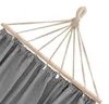 Verk 27122 Hamaka Houpací síť dřevo 220 x 150 cm šedá Náhled obrázku produktu 4