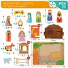Puppen-Set Colorbaby Nativity Scene 20 Stücke Produktbild-Vorschau 9