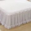 Bettrock Tagesdecke Ruffle – Prinzessinnen-Stil, Weiß, Produktbild-Vorschau 2