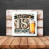 18. Geburtstag Bier Metallschild XXL in 28x38 cm mit Spruch Produktbild-Vorschau 4
