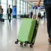 Set di valigie Zelsius 3 pezzi, verde, valigia da viaggio Anteprima dell’immagine prodotto 4