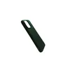A dark green smartphone case is shown against a white background. Produktbild-Vorschau