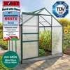 BRAST Gewächshaus Aluminium mit Fundament | 250x190x195cm | Produktbild-Vorschau 1