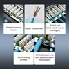 Extralink Patchpanel CAT6 UTP 24-Port 0,5U für 19" Produktbild-Vorschau 3