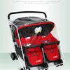 Zwillingskinderwagen Regenschutz - 82x94x89cm, Universal, Produktbild-Vorschau 5