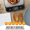 Strex Küchenwaage Digital mit 4 Präzisionssensoren - 1g bis Produktbild-Vorschau 15