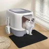 Katzenklo Katzen, Anti-Geruch Doppeltürige Katzentoilette Produktbild-Vorschau 2