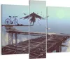 Bild auf Leinwand - Leinwandbild - Vogel Fahrrad modern - Produktbild-Vorschau 1