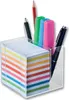 folia 9905 folia Zettelbox mit Stiftehalter transparent Voir les images du produit 1