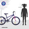 Kinderfahrrad Grizz 20 Zoll Mountainbike – Alurahmen - Produktbild-Vorschau 8