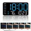 Digitaluhr, Retro-LED Digitaluhr,zeigt Zeit (12/24 Produktbild-Vorschau 1