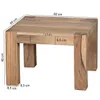 Couchtisch Massiv-Holz Akazie 60 cm breit Wohnzimmer-Tisch Produktbild-Vorschau 4