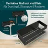 Duschablage ohne Bohren, Duschkorb Wandregal, Duschregal Produktbild-Vorschau 2