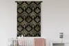 MuchoWow® Wandteppich Wandbehang Muster - Barock - Gold - Produktbild-Vorschau 2