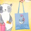 Mr. & Mrs. Panda Tote Bag Tochter Expertin - Sky Blue - Produktbild-Vorschau 2