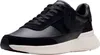 A studio shot of a black Clarks sneaker with a white sole. Podgląd zdjęcia produktu
