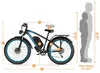 52V25Ah Elektrofahrrad 24*4.0Zoll FatBike E-Mountainbike Produktbild-Vorschau 7